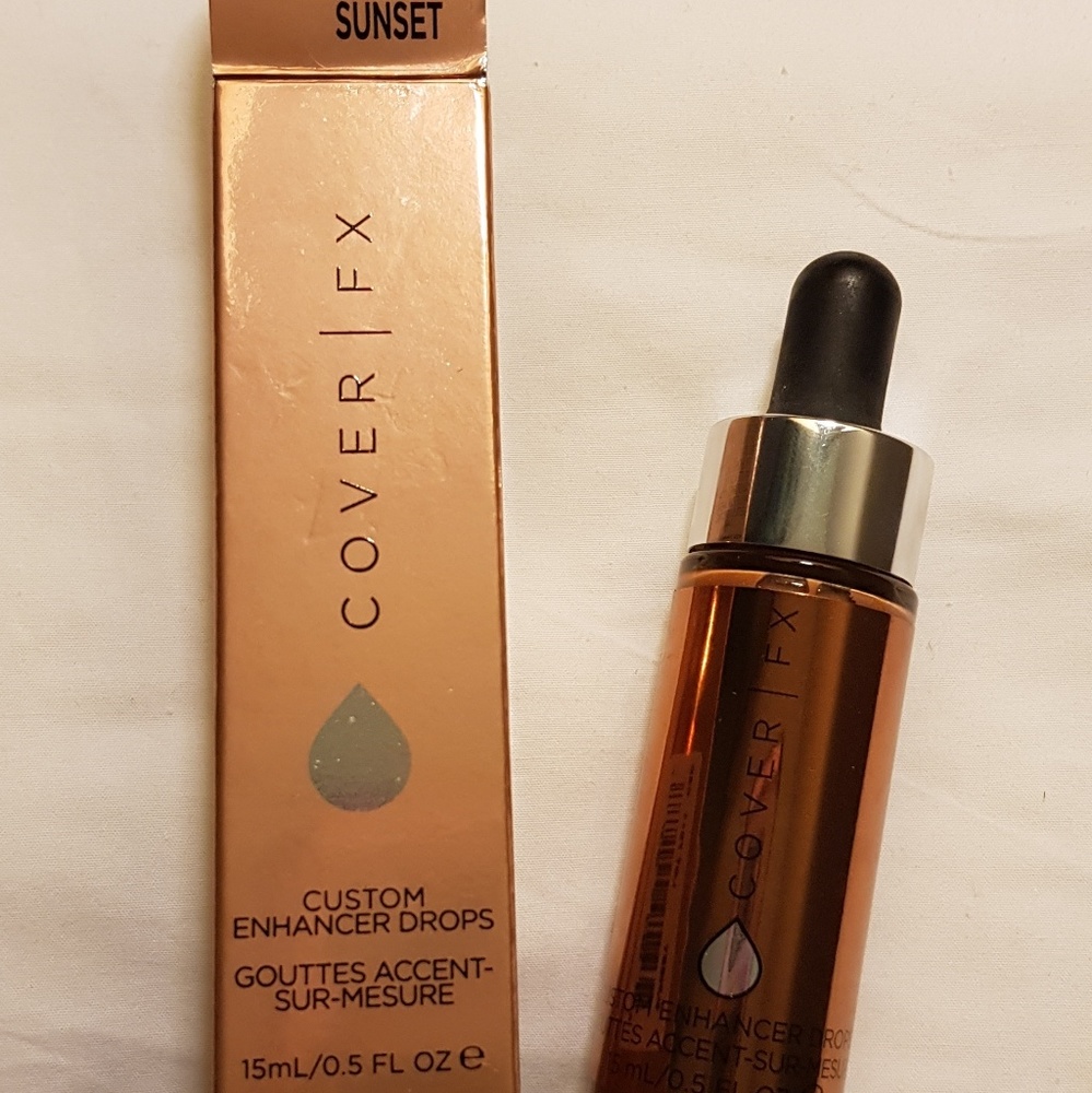Cover FX Custom Enhancer Drops in 'Sunset'